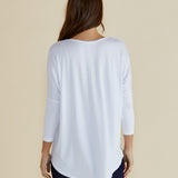 Milan 3/4 Sleeve Top