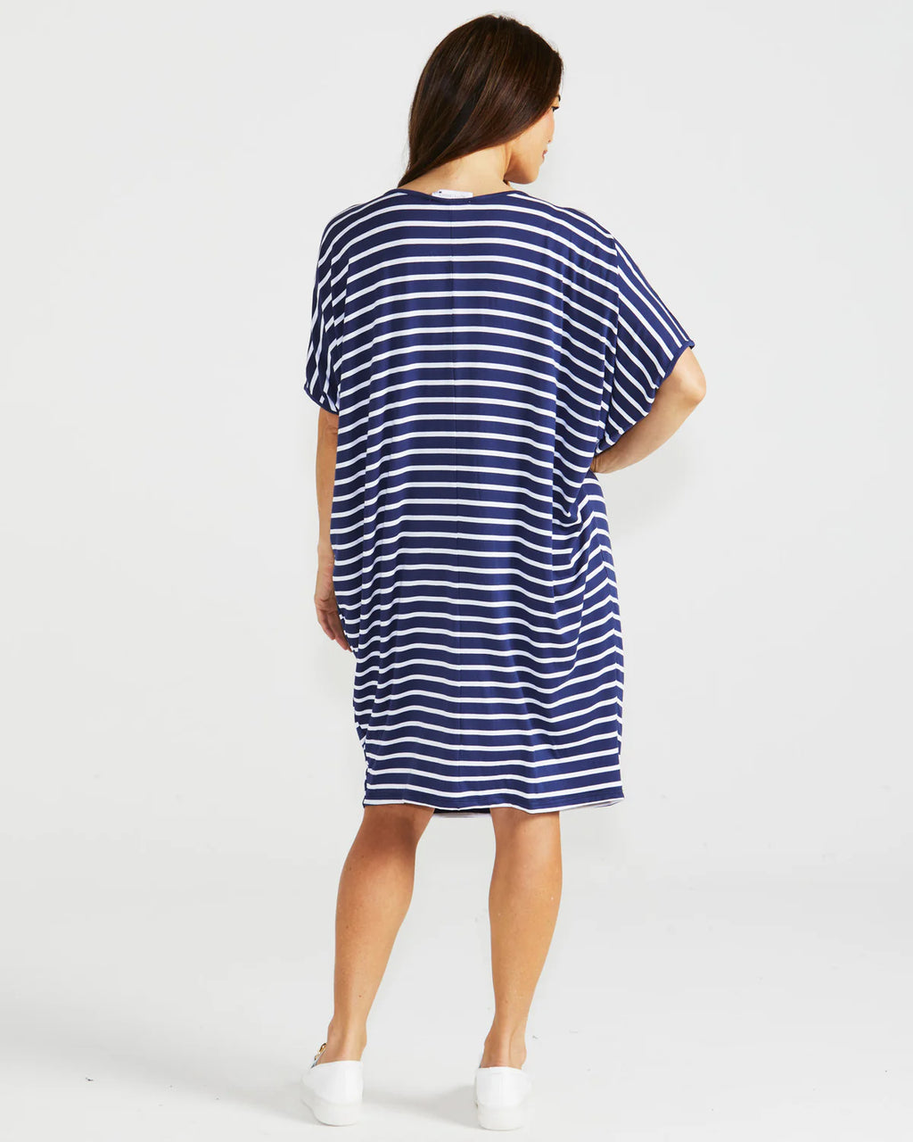 MAUI DRESS - Parisian Stripe