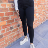 CONNIE PULL ON PANTS - Black