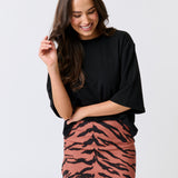 ZYLA MINI SKIRT - Zebra