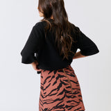 ZYLA MINI SKIRT - Zebra