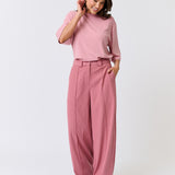 SOLANA TEE - Dusty Pink