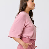 SOLANA TEE - Dusty Pink
