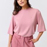 SOLANA TEE - Dusty Pink