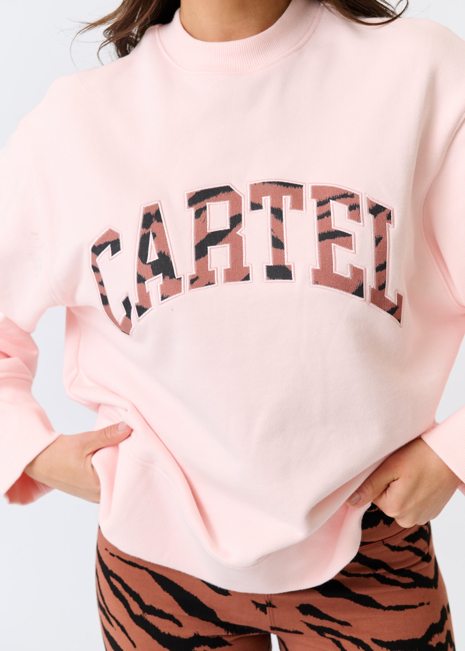 BRONWYN SWEATER - Washed Pink
