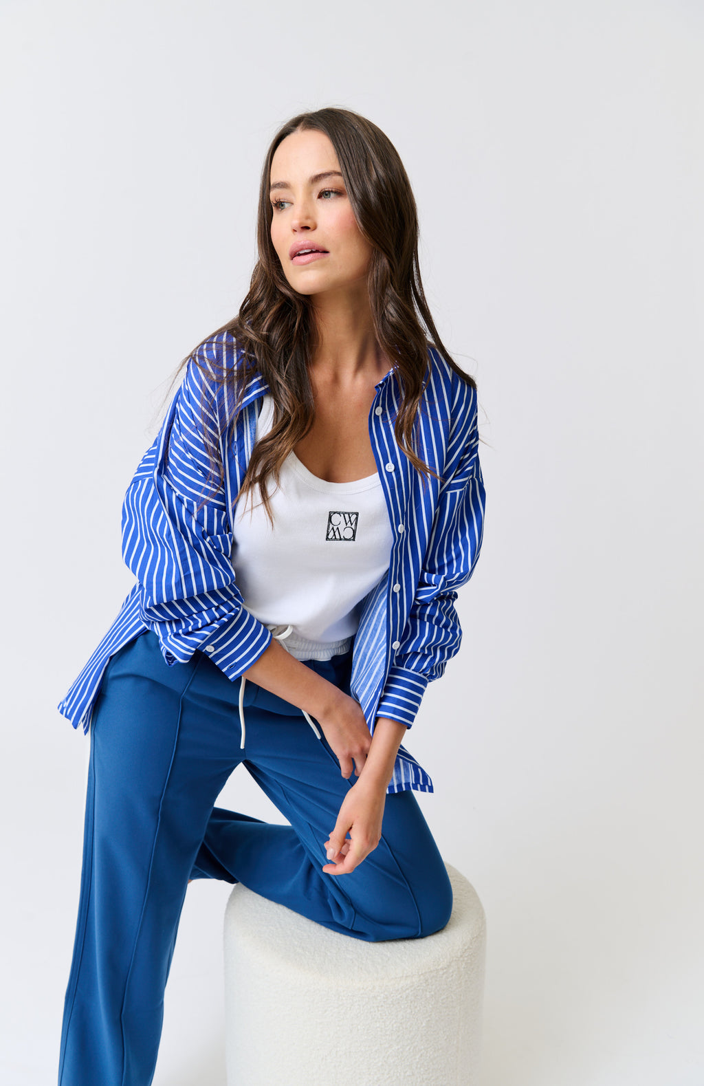 TAMMY SHIRT - Cobalt