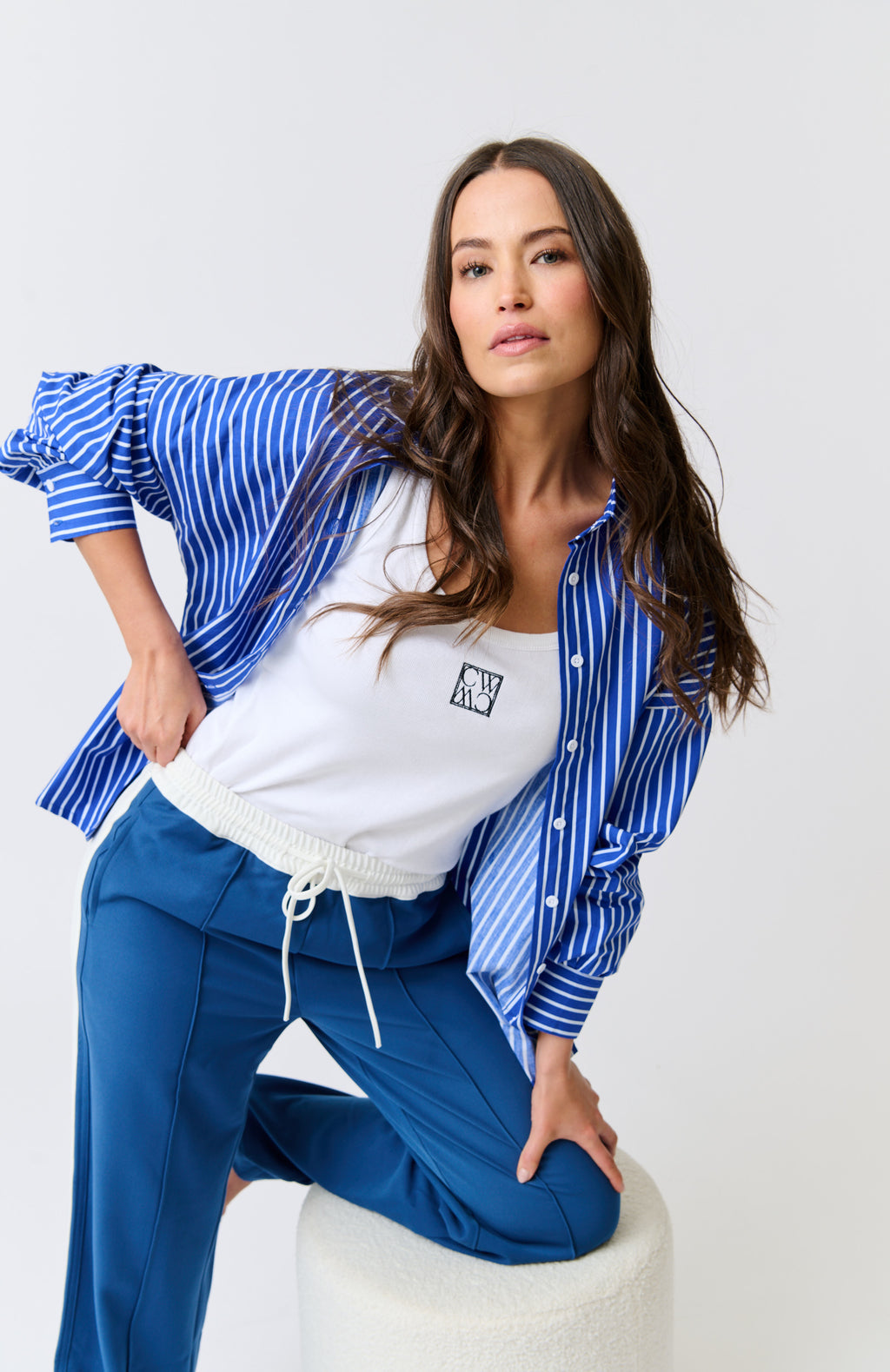 TAMMY SHIRT - Cobalt