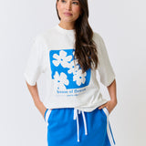 MILANA MINI SKIRT - Cobalt