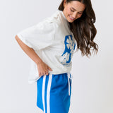 MILANA MINI SKIRT - Cobalt