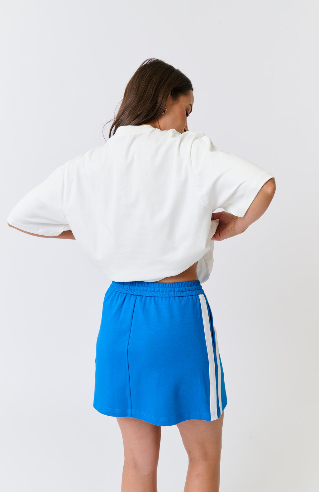 MILANA MINI SKIRT - Cobalt