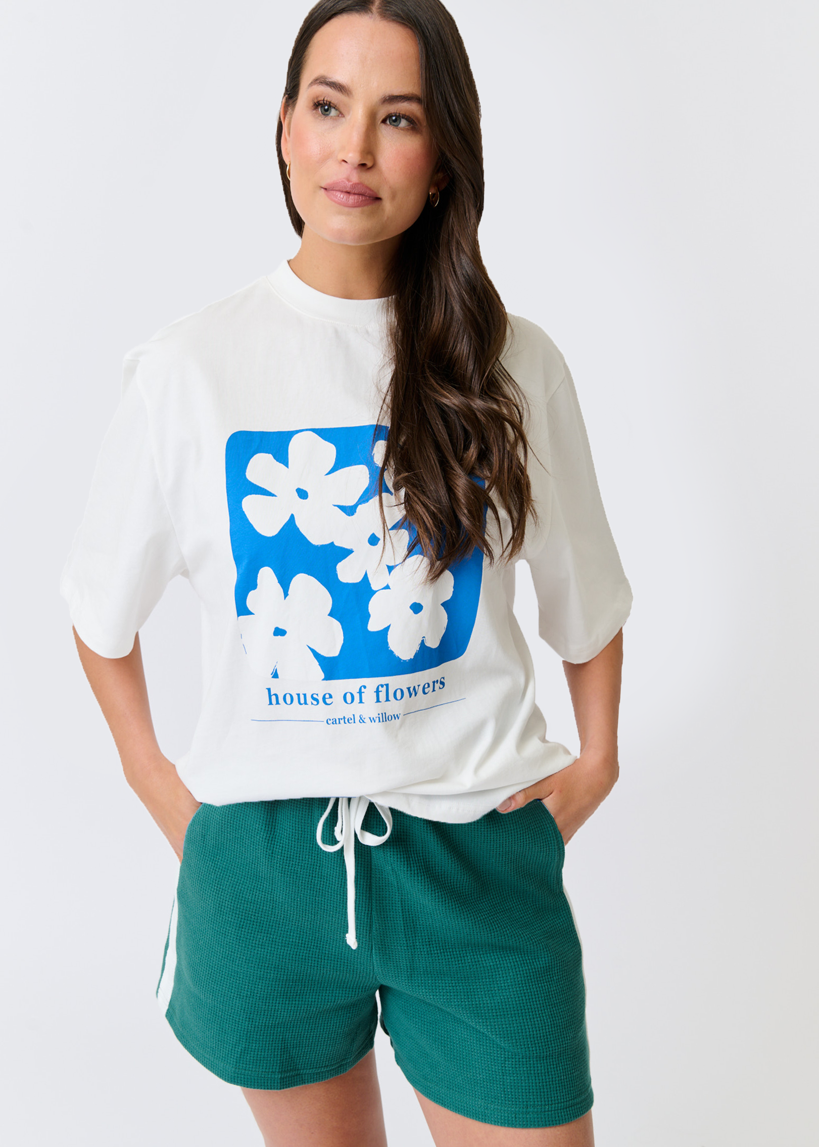 NIA SHORT - Jade Waffle