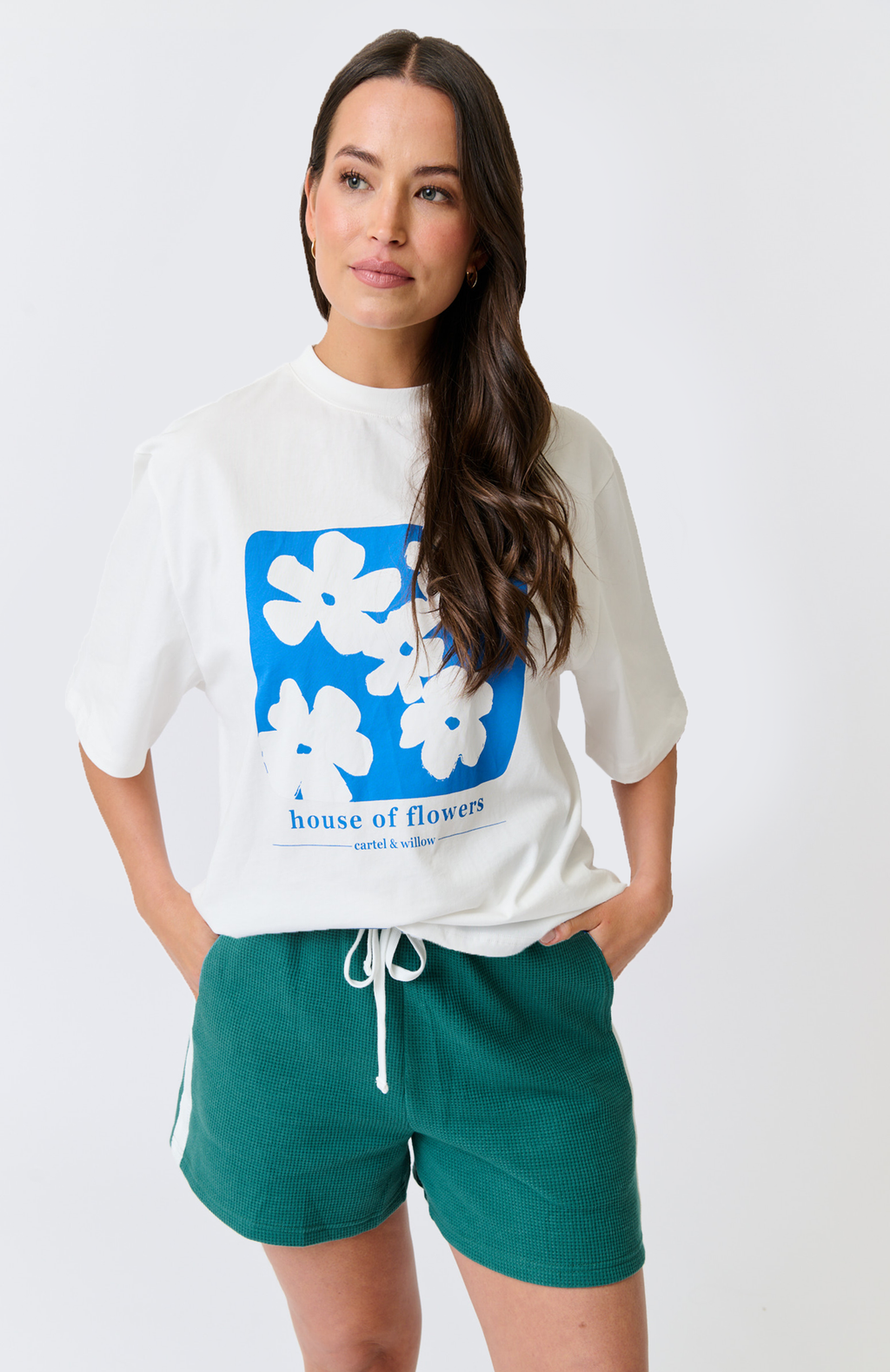 NIA SHORT - Jade Waffle