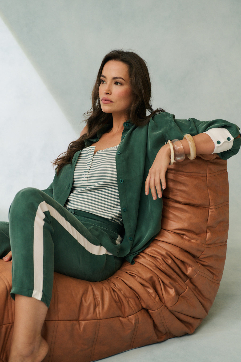 ELLIANA SHIRT - Jade