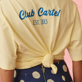 ZYLA MINI SKIRT - Navy Spot