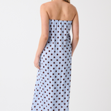 Emma Linen Maxi Dress - Ice