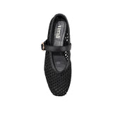 Eunice Mary-Jane Flats - Black