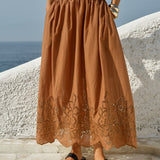 Fate+Becker Cosette Skirt in Tan