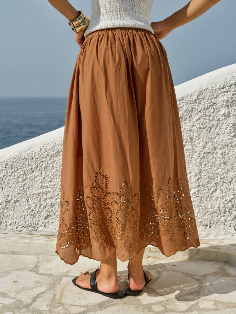 Fate+Becker Cosette Skirt in Tan - view 3