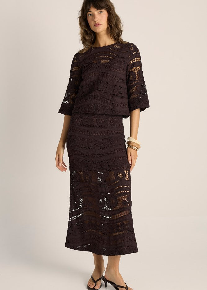 Gaia Lace Top