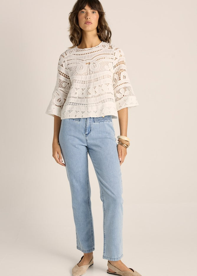 Gaia Lace Top