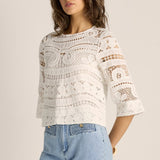 Gaia Lace Top