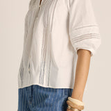 Freya Lace Trim Blouse