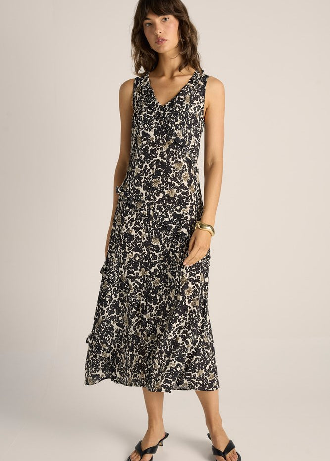 Jade Ruffle Dress