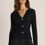 Audrey Pointelle Top