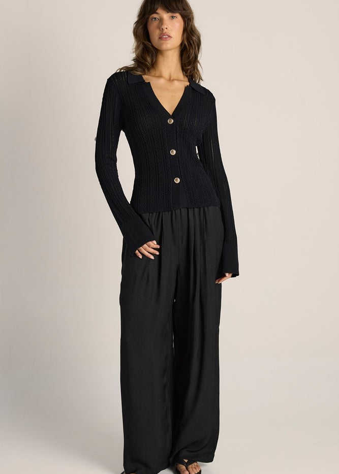 Audrey Pointelle Top