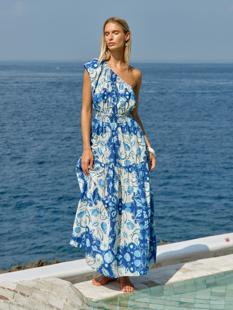 Fate+Becker Seraphina Maxi Dress in Oceania