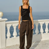 Fate+Becker Esti Balloon Jogger in Black
