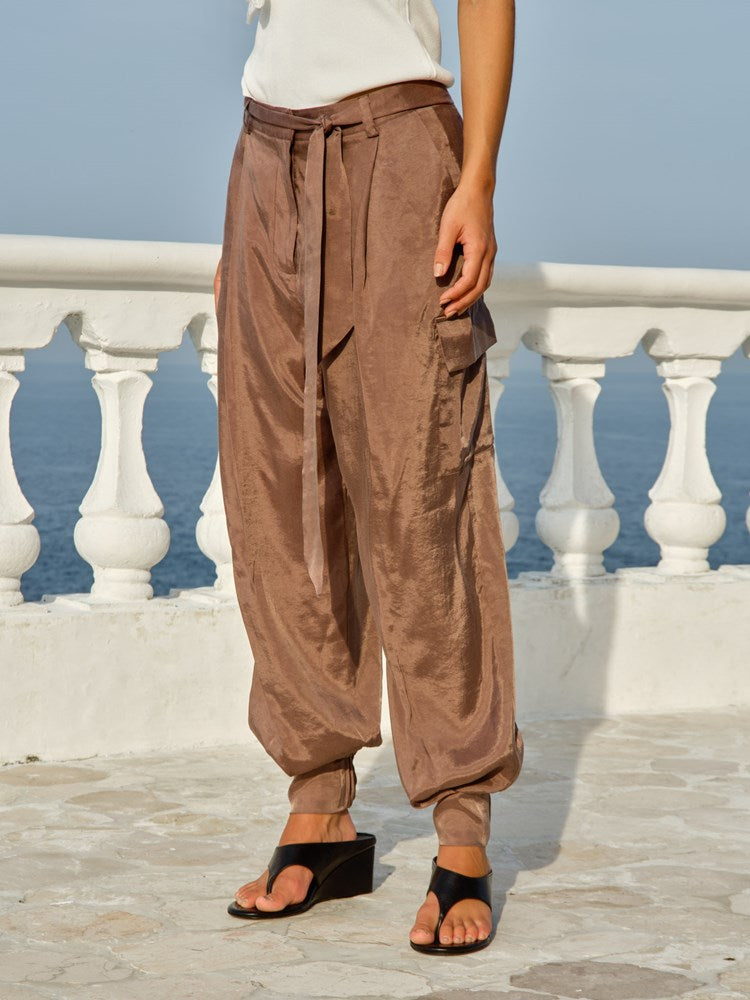 Fate+Becker Esti Balloon Jogger in Tan - view 2