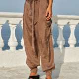 Fate+Becker Esti Balloon Jogger in Tan - view 2