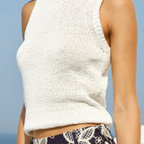 Fate+Becker Luella Knit Tank in Cream