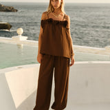 Fate+Becker Mireya Tank in Cinnamon