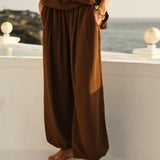 Fate+Becker Mireya Balloon Pant in Cinnamon - view 2