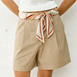 Fate+Becker Mirabel Scarf Short in Taupe - view 2