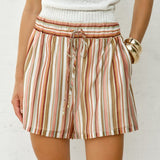 Fate+Becker Ottilie Short in Sandbar Stripe - view 2