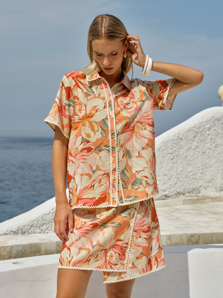 Fate+Becker Colette Shirt in Petal