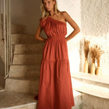 Fate+Becker Seraphina Maxi Dress in Red Clay