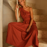Fate+Becker Seraphina Maxi Dress in Red Clay - view 2