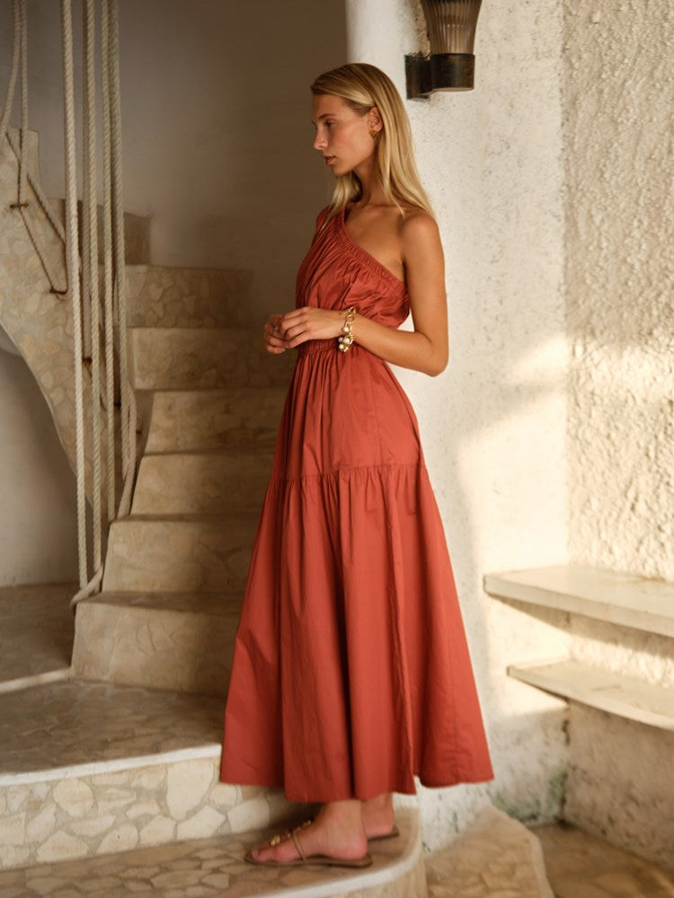 Fate+Becker Seraphina Maxi Dress in Red Clay - view 3