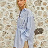 Fate+Becker Lucette Shirt in Powder Blue - view 3
