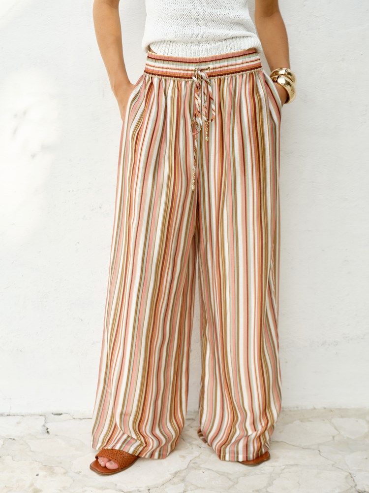 Fate+Becker Elysia Pant in Sandbar Stripe - view 2
