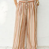 Fate+Becker Elysia Pant in Sandbar Stripe - view 2