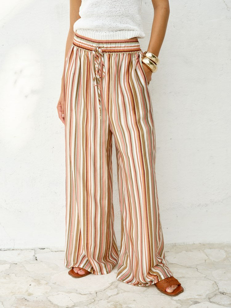 Fate+Becker Elysia Pant in Sandbar Stripe - view 3