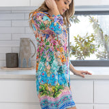 VICTORIA PRINT SHIRT DRESS - Floral