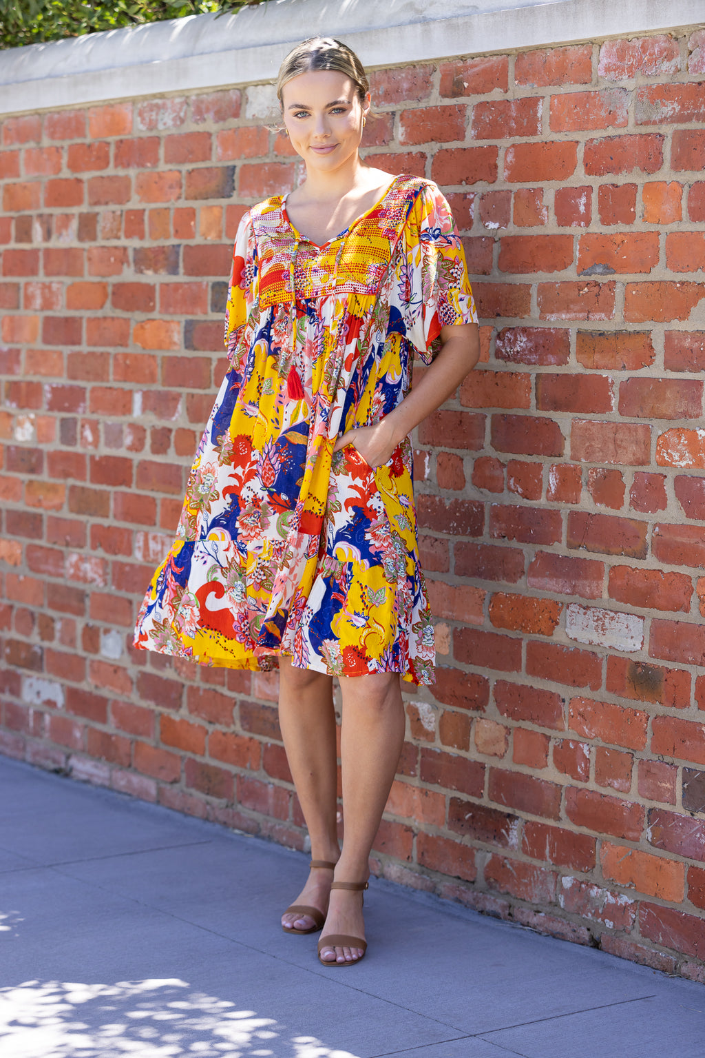 Marigold mini outlet dress