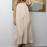AMIRA PLAIN MAXI - Beige