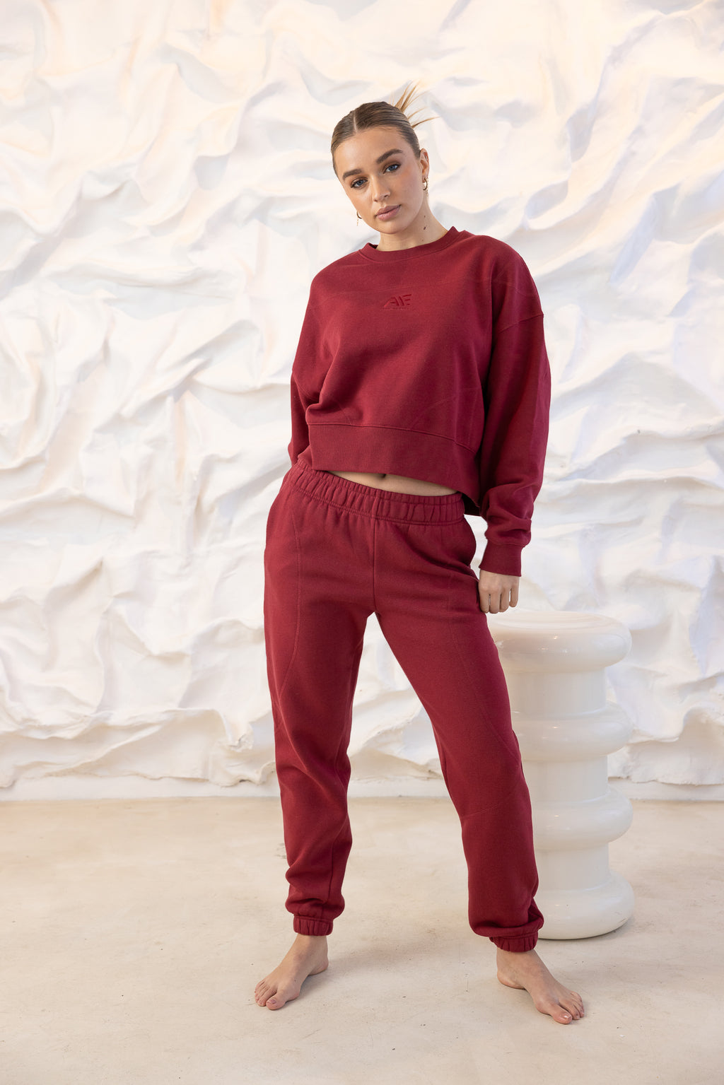 ACTIVE TONAL TRACKPANT - Port